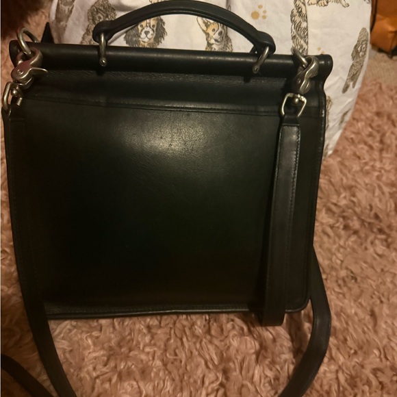 Coach Vintage Willis 9927 Old Charm Turn Lock Leather 2 Way  